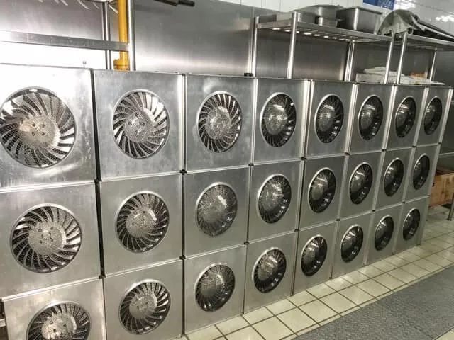 厨房运水风扇清洗